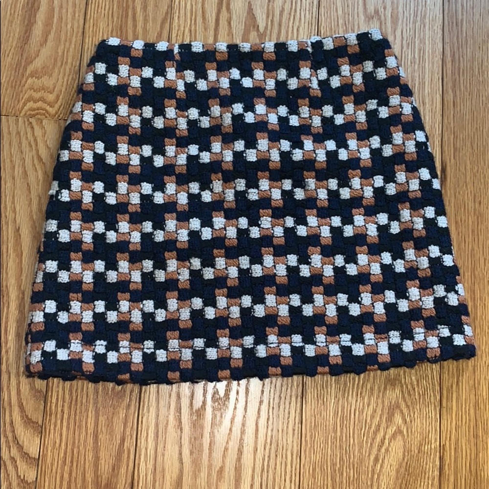 Checkered whoop skirt